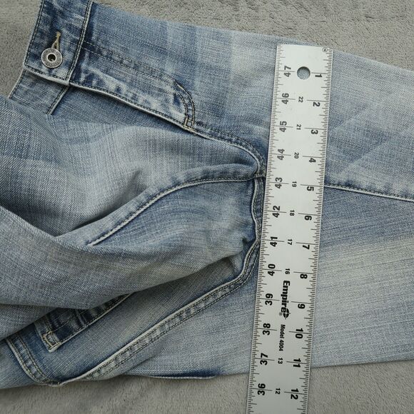 Chico's Platinum Jeans Women's Size 0R US-4R Blue Mid-Rise Straight 31" Inseam - Picture 6 of 16
